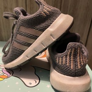 Adidas toddler rose gold